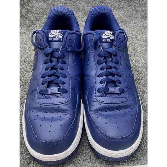 Nike Air Force 1 Low By You Custom Deep Navy Blue Men\'s Size 10.5 CT7875-994 main image 12